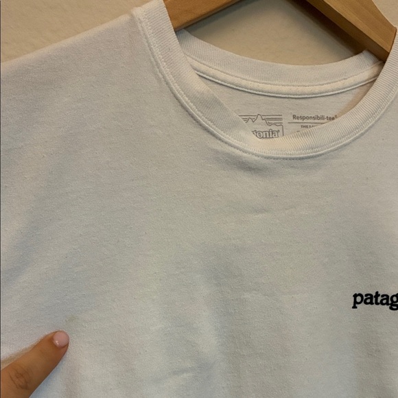 Patagonia Cream Responsibili-Tee - Picture 5 of 6
